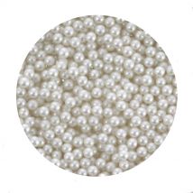 500 Perles Sans Trou Rondes Acrylique Blanc Nacré 2 Mm - Non Percée - Création Diy - La boutique de Karine