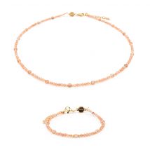 Collier Et Bracelet Paloma En Pierres De Soleil - SLOYA