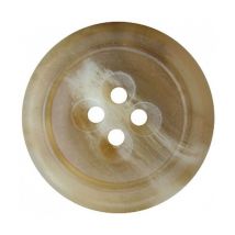 Bouton Manteau Chiné Beige 34 Mm X 1 - Union Knopf Ecru - PrymUnionKnopf