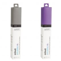 4 Feuilles De Transfert - Gris/ Violet - Cricut