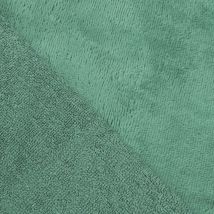 Tissu Micro Éponge Bambou Vert D'Eau - Craftine