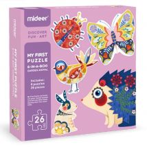 Mon 1er Puzzle Animaux Du Jardin - Mideer