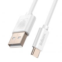 Inkax Câble Usb Vers Usb C Recharge Et Synchronisation 1m Blanc