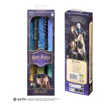 Harry Potter - Pack De Deux Baguettes Harry Potter & Ginny Weasley 30 Cm - Noble Collection