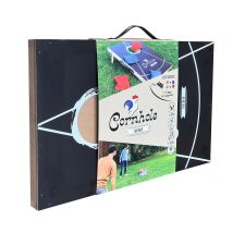 Jeu De Cornhole Compact 74 X 48 Cm Avec Poignée De Transport + 8 Sacs - Sebo