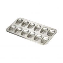 2 Moules En Fer Blanc X 12 Madeleines - Ecodis