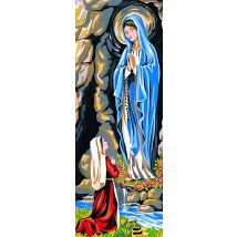 Canevas Antique Lourdes 25x60cm - SEG