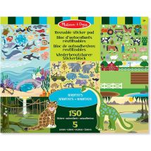 150 Autocollants Réutilisables - Habitats - Melissa & Doug