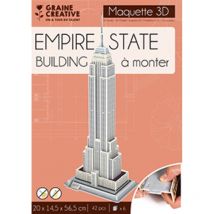 Maquette 3d Mousse Empire State Building - Graine Creative