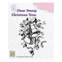 Tampon Transparent Scrapbooking Nellie's Choice Cloches De Noel 006 - Nellie's Choice
