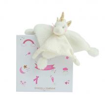 Doudou Lucie La Licorne Or - Doudou et Compagnie