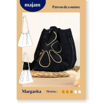 Patron Couture Sac Bourse - Margarita,format: Pochette - Majam