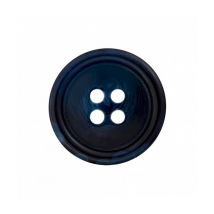Boutons Dégradés Costume Polyester 4 Trous 25mm X 2 - Prym Bleu Marine