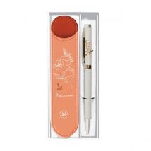 Set Cadeau Stylo Bille & Étui Assorti Fleurever - Hirondelles & Cie