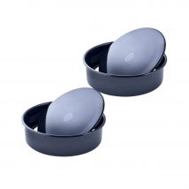 Ensemble De 2 Moules À Manqué Fond Amovible 28 Cm Dr Oetker Back Liebe - Dr. Oetker