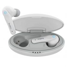 Belkin Écouteurs Bluetooth Intra-auriculaires Pour Enfants Réduction De Bruit Blanc