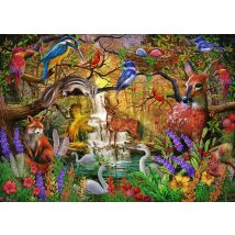 Puzzle 500 Pièces - Forêt Dorée - Bluebird Puzzle