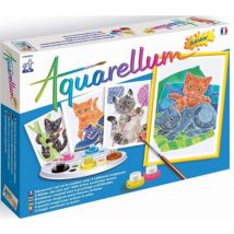 Aquarellum Junior Chatons - Sentosphere - 6506 - Loisirs Créatifs - Sentosphère