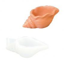 Moule En Silicone 10cm X 6cm X 3,5cm - Coquille - Jesmonite