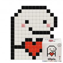 Kit Mosaïque Diy Pixel Art - Coeur Bonhomme - Classique - Tilipix