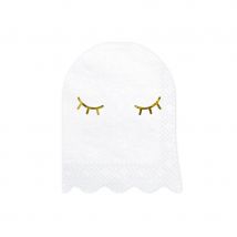 20 Serviettes - Fantôme Kawaii - PartyDeco