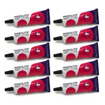 10 Tubes De Colle Pour Bijoux - Hasulith - Collier - Bracelet - Boucles D'Oreille - 30ml - Ctop