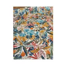 Tissu D'Extérieur Fleuri Magelanblanc Vendu Au Mètre - Distrifil