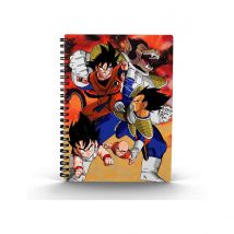 Dragon Ball Z - Cahier Effet 3d Goku Vs Vegeta - Sd Toys