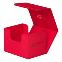 Ultimate Guard Sidewinder 100+ Xenoskin Monocolor Rouge