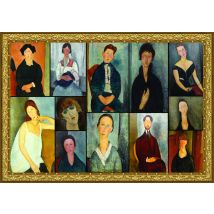 Puzzle 2000 Pièces - La Peinture De Modigliani - Grafika