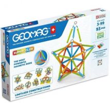 385 Geomag Supercolor Re 93 - Kit De Construction Magnétique Coloré Et - Geomag