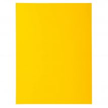 Paquet De 50 Chemises 1 Rabat Rock''s 210 - 24x32cm - Jaune Citron - X 5 - Exacompta