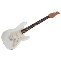 Nick Johnston Traditional Hss Atomic Snow Schecter