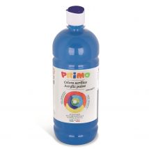 Flacon Peinture Acrylique 1000 Ml Bouchon Flux Control Cyan 501 Primo - Primo