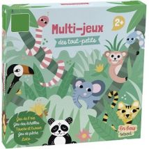 Coffret Multi-jeux Des Tout Petits Iceland - Plateau, Pions, Accessoires En Bois - Vilac - 8566 - Vilac