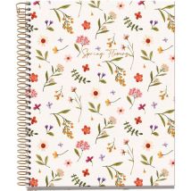 Cahier - A5 - Petits Carreaux - Spirales - Couverture Rigide - 100 Feuilles - Miquelrius - Agipa
