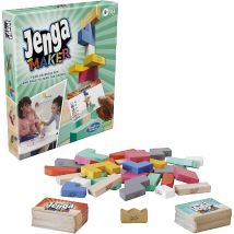 Jeu Éducatif Hasbro Jenga Maker Avec 28 Blocs En Bois Colorés - Hasbro Gaming
