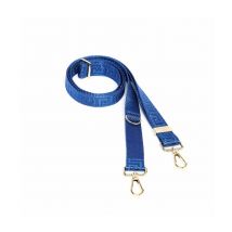 Sangle / Anse Pour Pochette Téléphone Ou Pochette Motif Grecque - 120 X 1 Cm - Draeger Bleu - Draeger