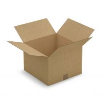 20 Cartons D'Emballage 35 X 35 X 25 Cm - Simple Cannelure - Raja