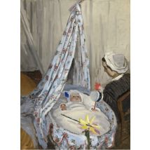 Puzzle 2000 Pièces - Claude Monet - The Cradle - Camille With The Artist's Son Jean, 1867 - Grafika