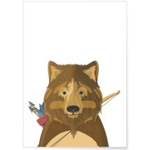 Affiche Ours | A3 : 29,7x42cm - L'afficherie