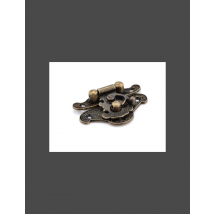Fermoir Bronze Antique Album Scrap 4,9cm - No Name