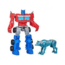 Transformers : Rise Of The Beasts Beast Alliance Weaponizer - Pack 2 Figurines Optimus Prime & - Hasbro