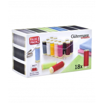 Boite Avec 18 Bobines Fil Polyester Gutermann - Megacrea DIY