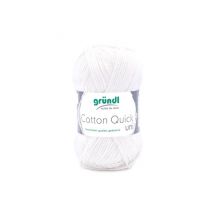 Fil À Tricoter Cotton Quick Uni - Gründl - Ppsc - Certifié Oeko-tex 101 Ecru