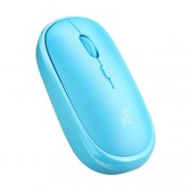 Souris Sans Fil 1600 Dpi Ergonomique Usb Pour Pc Et Ordinateur Portable Bleu Yonis - Yonis