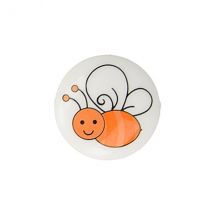 Bouton Culot Abeille 15mm (orange) - My mercerie
