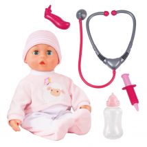 Set De Doctuer Avec Poupée Bébé Avec Son 33cm - Bayer Design