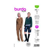 Patron Burda 5871-combinaison & T-shirt Taille N°fr 36-46