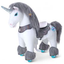 Cheval Porteur Enfant Modele Y Licorne Grise - PonyCycle